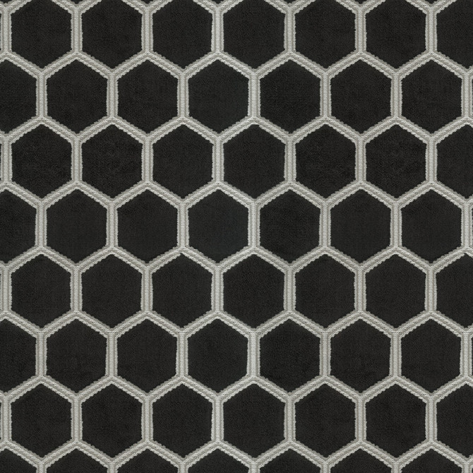 HONEYCOMB 99J8591 by JF Designer Fabric Midnight Waters 55% Polyester, 45% Viscose India  Horizontal: 2.25 and Vertical: 4.25 54  - Swanky Fabrics -
