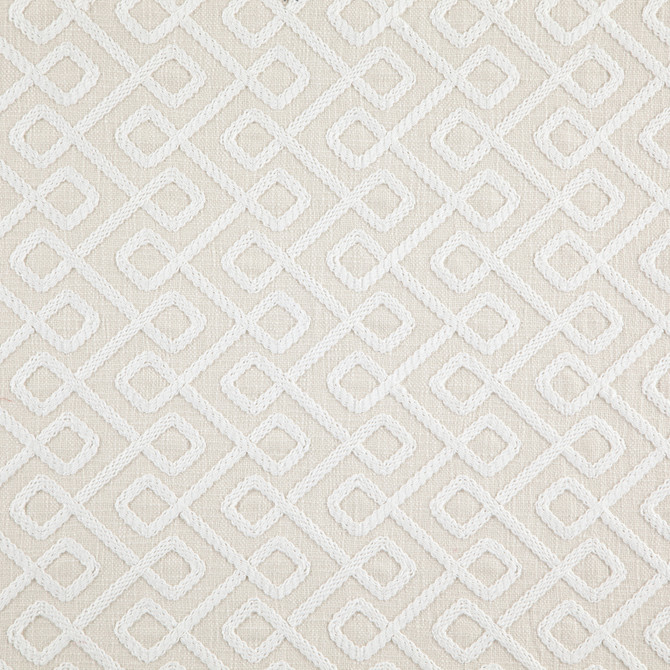 SIENNA 11J8721 by JF Designer Fabric Divine Embroidery 55% Cotton, 33% Viscose, 12% Linen India  Horizontal: 2.625 and Vertical: 2.875 54  - Swanky Fabrics -