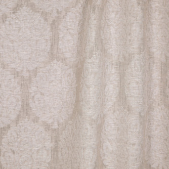 Discreet Natural by Mitchell Designer Fabric #1902 66% Polyester, 34% Linen Turkey </p><p>Repeat: Horizontal: 7.87 and Vertical: 14.39 54 - Swanky Fabrics -