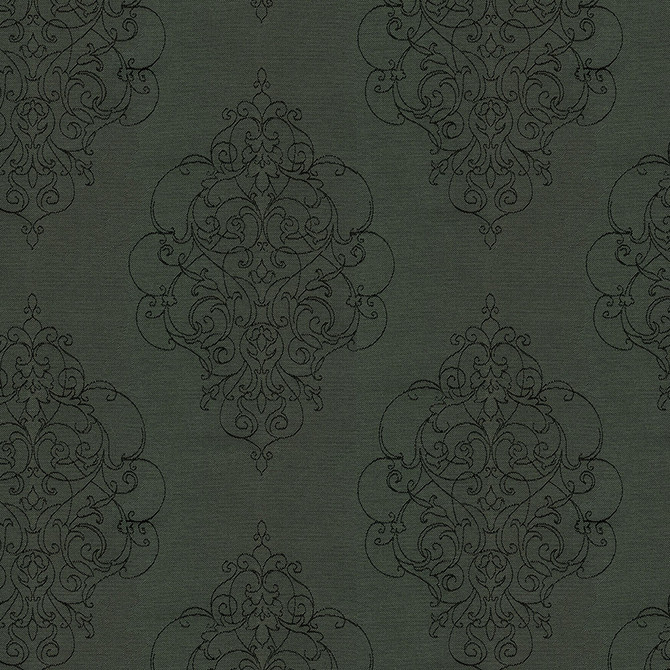 Ornamental 9006 Graphite by Crypton Designer Fabric N/A 100% Polyester US 51,000 Double Rubs </p><p>Repeat: Horizontal: 15.0" (38.1 cm) Across the Roll and Vertical: 14.4"(36.6 cm) Up the Roll 54" (137 cm) - Swanky Fabrics -