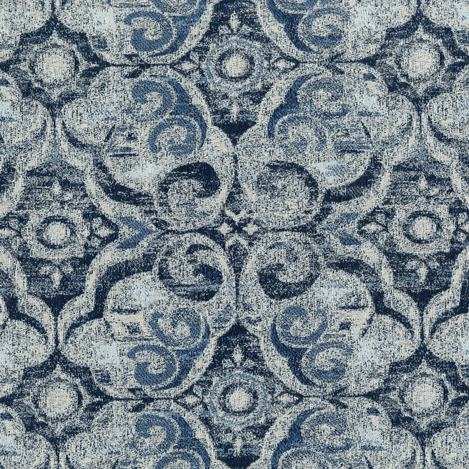 Osprey 308 Baltic by ABBEYSHEA Designer Fabric N/A 95% Polyester, 5% Linen China 60,000 Double Rubs </p><p>Repeat: Horizontal: and Vertical: 56" (142 cm) - Swanky Fabrics -