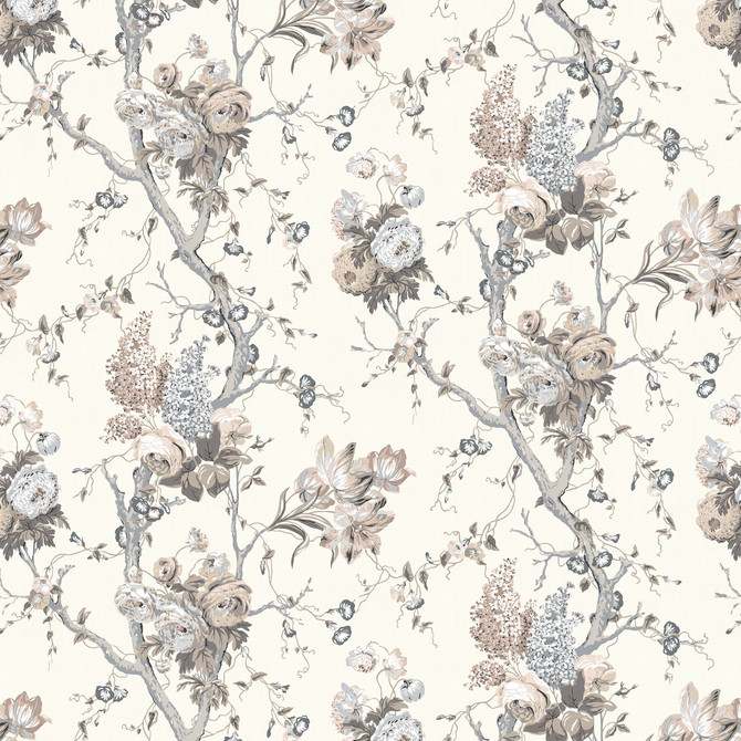 7816-11 Cassandra Sandune by Bassett Mcnab Designer Fabric BASSETT MCNAB ORIGINS 100%LIN THAILAND Horizontal: 26.375 and Vertical: 34.25 52.75 in - Swanky Fabrics -