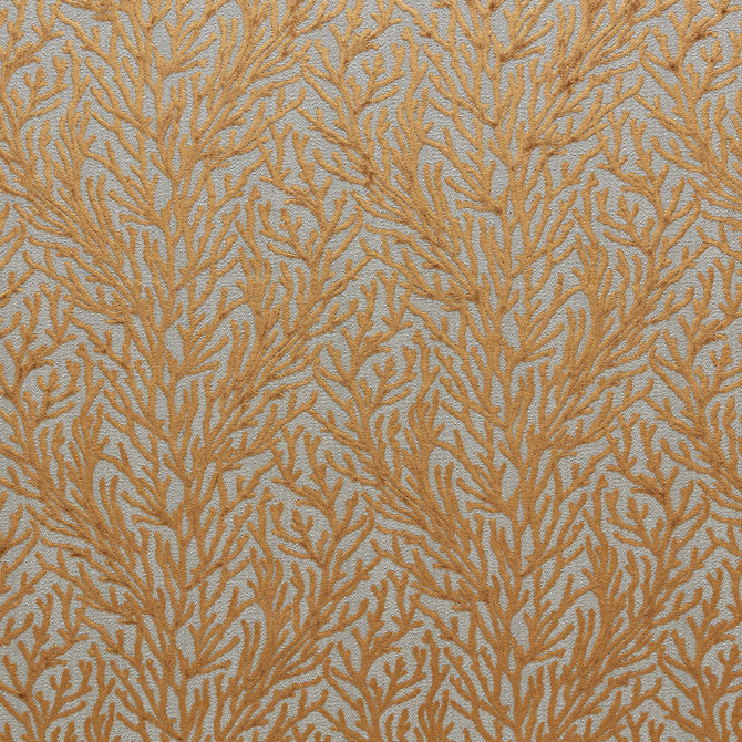 Alvi 5 Butterscotch by Marcus William Designer Fabric KAI/MARCUS WILLIAM MAUI 73%POL 27%SVI INDIA CATB 117-2013 WYZENBEEK 30 000 DOUBLE RUB WEAR TEST (HEAVY DUTY) Horizontal: 13.375 and Vertical: 12.250 54 in - Swanky Fabrics -