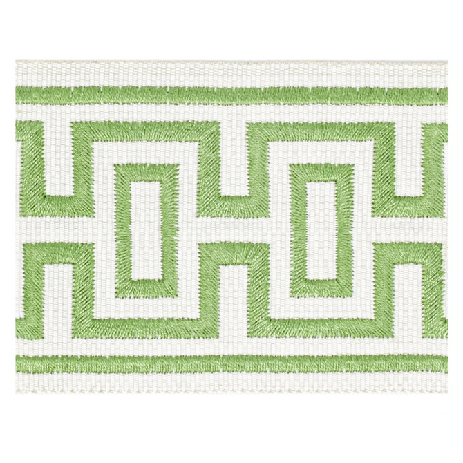 Clayton 1 Grass by Stout Trim Stout Trim Clayton 1 GrassTrim VISIONS OF COLOR TRIM TURKEY </p><p>Repeat: H: 1.500, V: 0.000 3 in - Fabric Carolina -