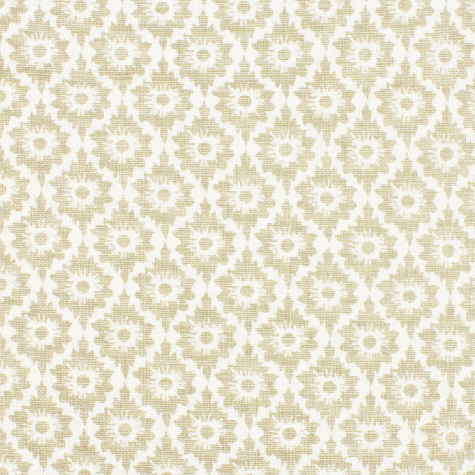 Flurry 1 Sand by Aoc Designer Fabric LA BELLA VITA 50%COT 50%LIN USA CATB 117-2013 Horizontal: 1.5 and Vertical: 2 54 in - Swanky Fabrics -