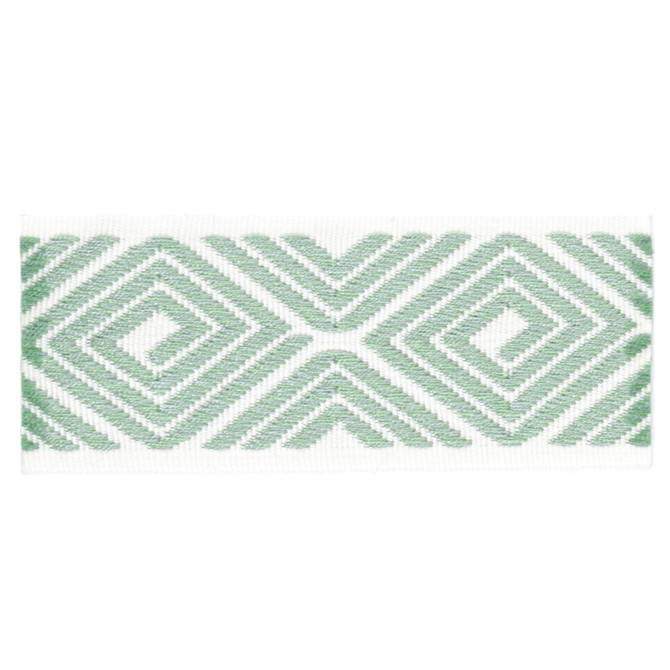 Petty 3 Aloe by Stout Trim Stout Trim Petty 3 AloeTrim VISIONS OF COLOR TRIM TURKEY </p><p>Repeat: H: 2.250, V: 0.000 1.62 in - Fabric Carolina -