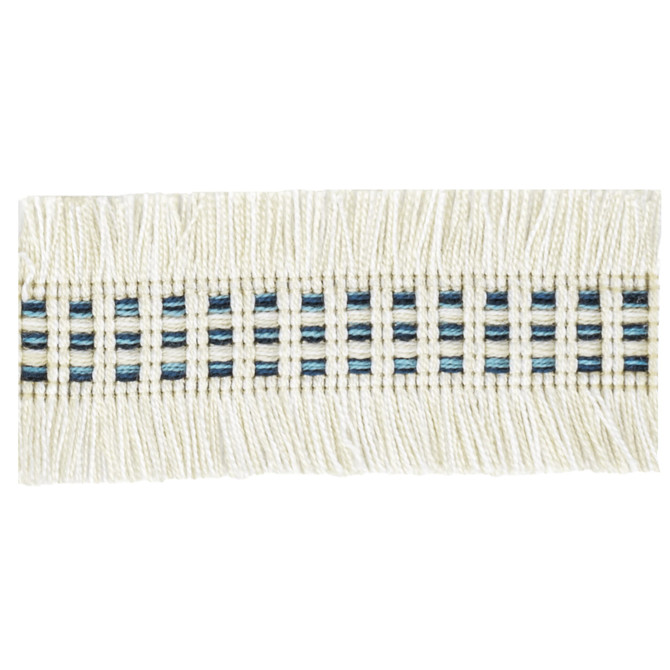 Racine 1 Denim by Stout Trim Stout Trim Racine 1 DenimTrim VISIONS OF COLOR TRIM TURKEY </p><p>Repeat: H: 0.375, V: 0.000 1.63 in - Fabric Carolina -