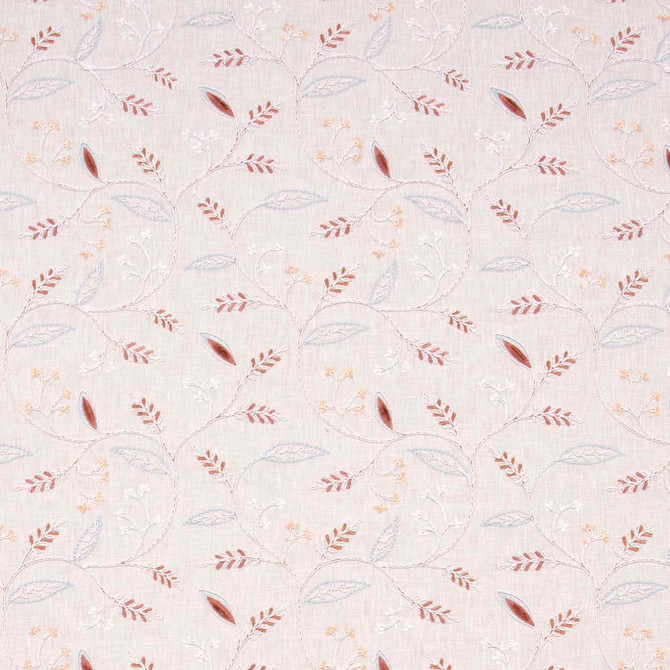 Clara Lane Meadow by Carole Designer Fabric Pink Jade 52% Cotton, 48% Polyester India 30,000 Wyzenbeek Double Rubs Horizontal: 10.375 and Vertical: 9.125 52 - Swanky Fabrics -