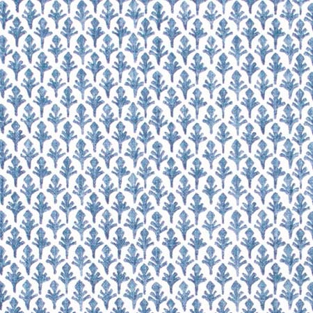 Bare Branches Blueridge by Carole Designer Fabric Red Sea 85% Cotton, 15% Linen Pakistan 1 1/4" V, 5 3/8" H 54" - Swanky Fabrics -