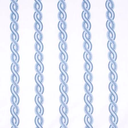 Distinctive Dynamic Cornflower by Carole Designer Fabric Red Sea 73% Cotton, 27% Polyester India 30,000 Wyzenbeek Double Rubs Horizontal: 10 7/8" and Vertical: 4 5/8" V 54.75" - Swanky Fabrics -