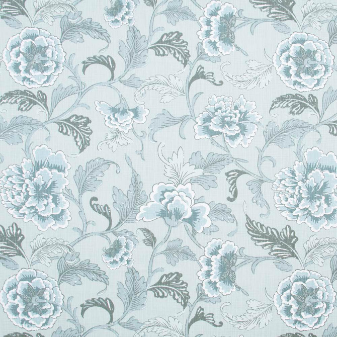 Garden Mews Mist by Carole Designer Fabric Pink Jade 54% Cotton, 46% Polyester China 15,000 Wyzenbeek Double Rubs Horizontal: 27.5 and Vertical: 24.5 54 - Swanky Fabrics -