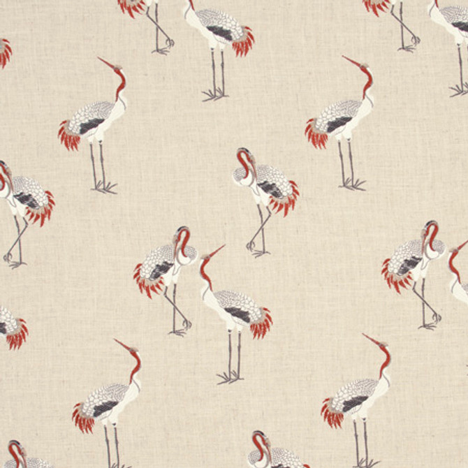 Heron Umber by Carole Designer Fabric Azalea 86% Polyester, 9% Rayon, 5% Linen China Passes 73,000 Double Rubs Wyzenbeek </p><p>Repeat: 15 1/2" V, 13 1/2" H 54" - Swanky Fabrics -