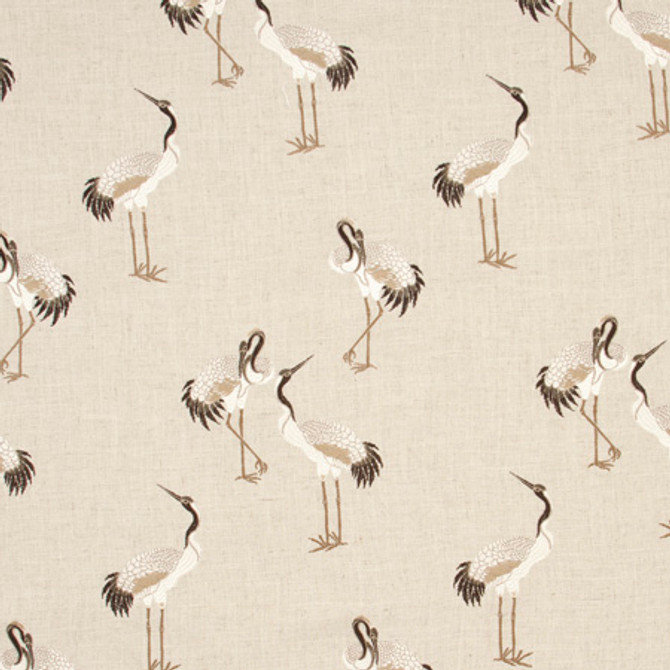 Heron Java by Carole Designer Fabric Portobello 86% Polyester, 9% Rayon, 5% Linen China Passes 73,000 Double Rubs Wyzenbeek </p><p>Repeat: 15 1/2" V, 13 1/2" H 54" - Swanky Fabrics -