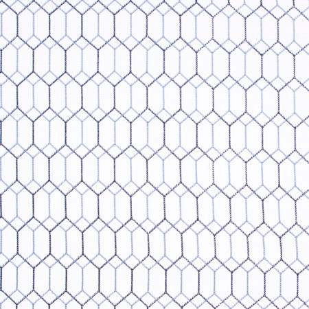 Instant Winner Denim by Carole Designer Fabric Bluebird 98% Polyester, 2% Nylon-LT Acrylic Backing China N/A 5 3/4" V, 2 5/8" H 53" - Swanky Fabrics -