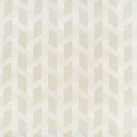 Multiplex Pearl by Carole Designer Fabric ONYX & IVORY 70% Polyester, 30% Linen India N/A </p><p>Repeat: 6 1/2" V, 8 3/4" H 52" - Swanky Fabrics -