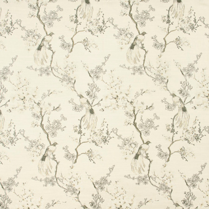 Bird In Waiting Taupe by Carole Designer Fabric Birch 63% Polyester, 37% Viscose India N/A </p><p>Repeat: 20 5/8" V, 13 1/2" H 51" - Swanky Fabrics -