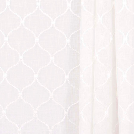 <p>Rollover Ivory by Carole Designer Fabric</p><p><strong>Required Minimum Quantity Purchase: 2 yards</strong></p><p>Book: Sheer Intrigue,Sheer Delight</p><p>Content: 100% Polyester</p><p>Origin: </p><p>Performance: N/A</p><p>Repeat: 4 3/8"V, 4" H</p><p>Width: 51"</p>