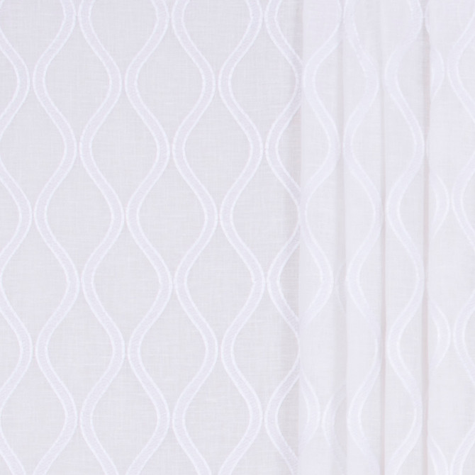 Semicircle Cloud by Carole Designer Fabric Sheer Intrigue 54% Linen, 32% Cotton, 14% Polyester India N/A Horizontal: 3.25 and Vertical: 4.5 52 - Swanky Fabrics -