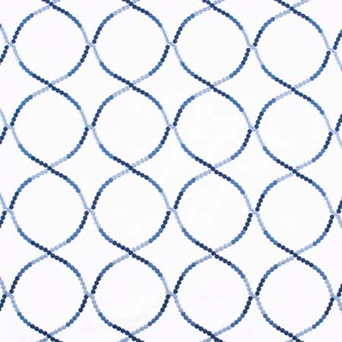 So Irresistible Pool by Carole Designer Fabric Modern Edge 70% Cotton, 30% Rayon India N/A Horizontal: 7 1/4" and Vertical: 7 5/8" V 51" - Swanky Fabrics -