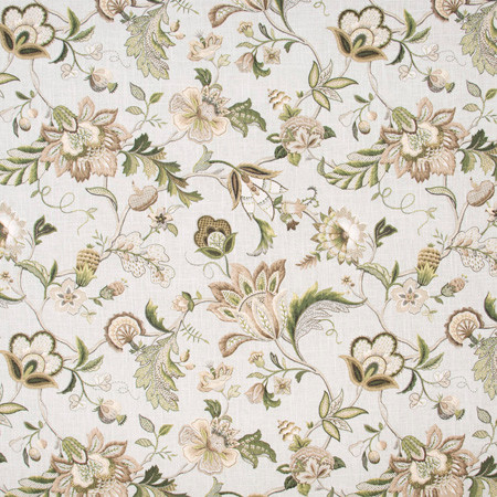 Southern Trails Sage by Carole Designer Fabric Blue Forest 55% Linen, 45% Rayon-SSR Printed In USA Passes 15,000 Double Rubs Wyzenbeek Horizontal: 27" and Vertical: 27" V 54" - Swanky Fabrics -