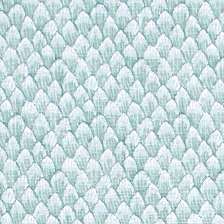 Snowcaps Viridian by Carole Designer Fabric Wintermint 85% Cotton, 15% Linen Pakistan 24,000 Wyzenbeek Double Rubs Horizontal: 3" and Vertical: 4 1/4" V 54" - Swanky Fabrics -