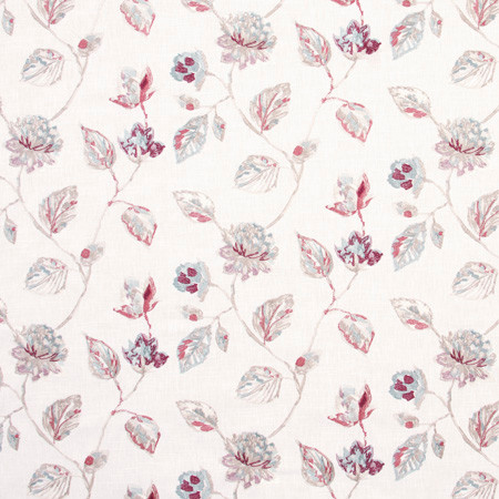 To Have Heart Summer by Carole Designer Fabric Azalea 58% Cotton, 42% Polyester India Passes 20,000 Double Rubs Wyzenbeek 12 1/4" V, 25 1/4" H 50.5" - Swanky Fabrics -