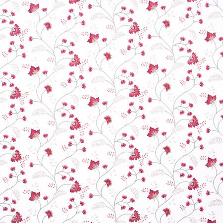 Until You Bouquet by Carole Designer Fabric Azalea 52% Cotton, 48% Polyester India Passes 30,000 Double Rubs Wyzenbeek </p><p>Repeat: 9 1/8" V, 17 1/4" H 52" - Swanky Fabrics -