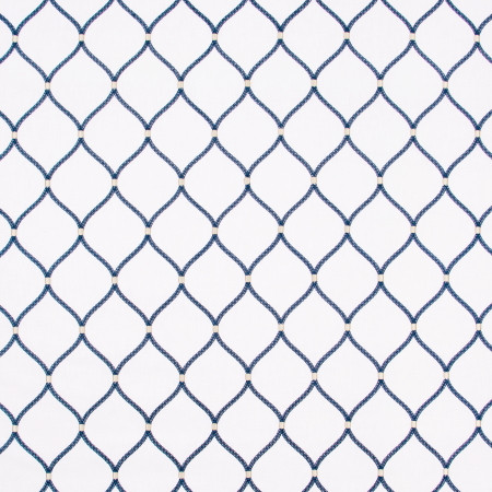 You Got Me Navy by Carole Designer Fabric MOUNTAIN SKY 70% Cotton, 25% Polyester, 5% Linen India Passes 50,000 Double Rubs Wyzenbeek Horizontal: 4 1/4" and Vertical: 6 1/4" V 52" - Swanky Fabrics -