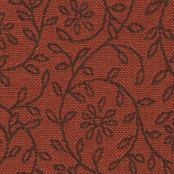 Silhouette Tomato by Crypton Designer Fabric See sample 66% Cotton34% Polyester  50000 Horizontal: 3.5" and Vertical: 6.75" 54"  - Swanky Fabrics -
