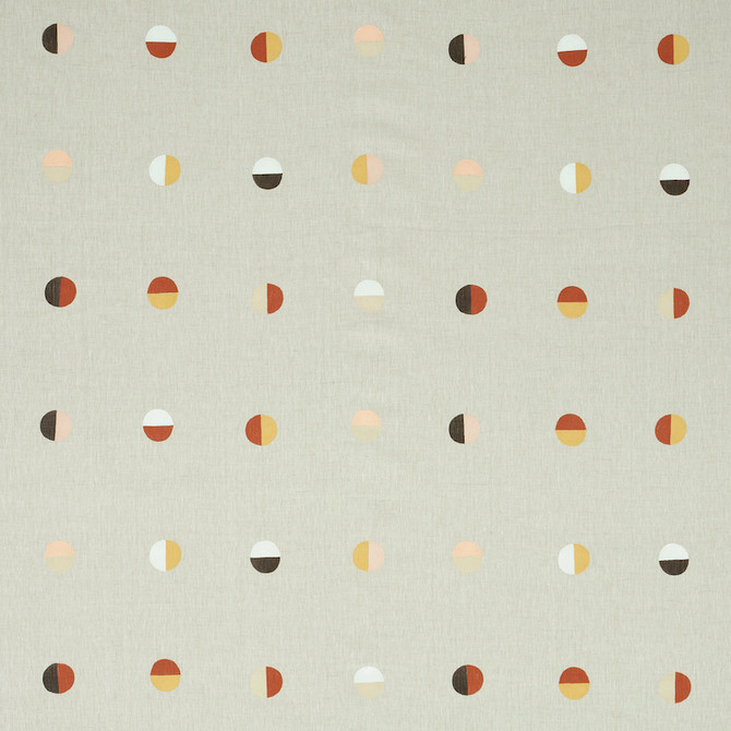 Joshua Tree Desert Moons 74043 by Schumacher Designer Fabric CAROLINE Z HURLEY LINEN 100% UNITED STATES OF AMERICA </p><p>Repeat: Horizontal: 19" (48Cm) and Vertical: 19" (48Cm) 54 - Swanky Fabrics -