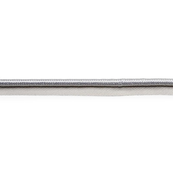 Gustave Silk Lip Cord Wide Dove 74561 by Schumacher Designer Trim Perfect Basics: Trims - Swanky Fabrics -