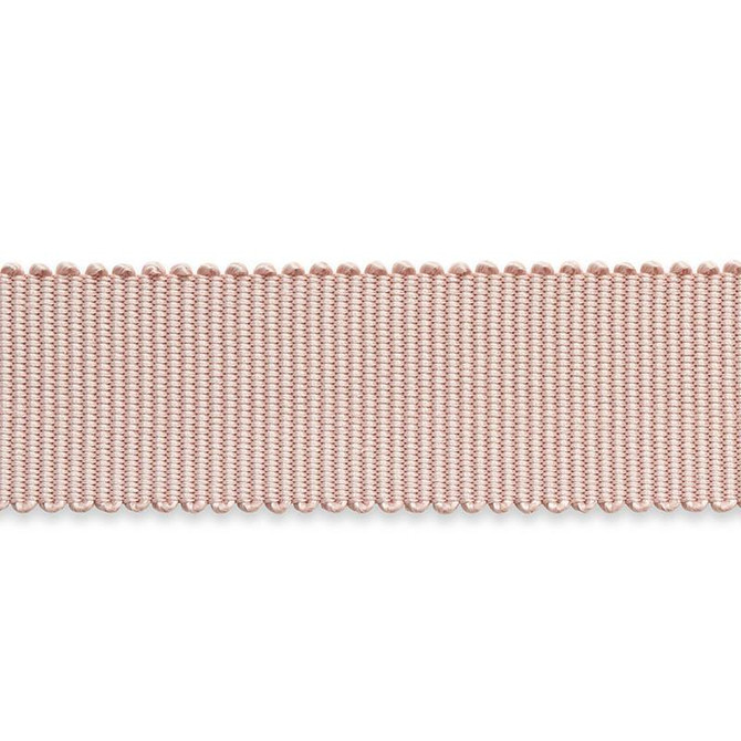 Pierre Silk Gimp Medium Blush 74676 by Schumacher Designer Trim Perfect Basics: Trims - Swanky Fabrics -