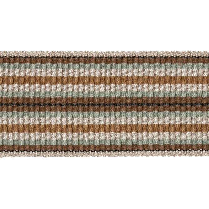 Topaki Stripe Tape Medium Mustard 79751 by Schumacher Designer Trim Neisha Crosland - Swanky Fabrics -