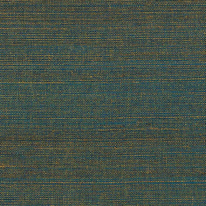 Hemp Shimmer Sapphire Shimmer 5007878 by Schumacher Designer Wallpaper Quiet Beauty - Swanky Fabrics -