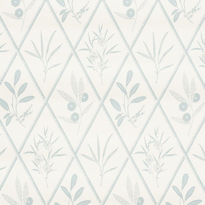 Endimione Sky 5009370 by Schumacher Designer Wallpaper Charlap Hyman & Herrero 13.5" - Swanky Fabrics -
