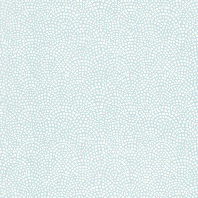 Mosaic Spa 5005042 by Schumacher Designer Wallpaper Modern Nature 13.5" - Swanky Fabrics -