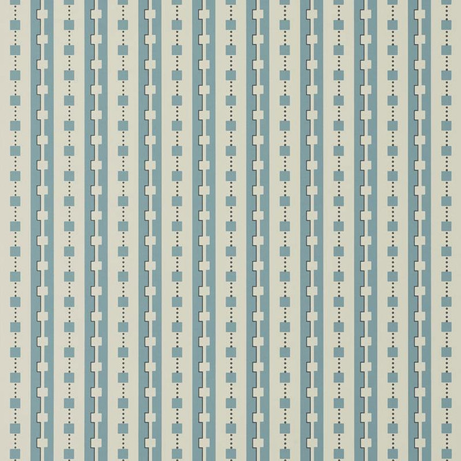 Plaza Blues Blue 5008122 by Schumacher Designer Wallpaper Aunaturel 3.0" - Swanky Fabrics -