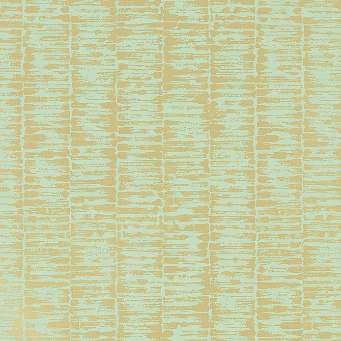 Variations Golden Leaf 5007583 by Schumacher Designer Wallpaper Drawn From Nature 13.5" - Swanky Fabrics -