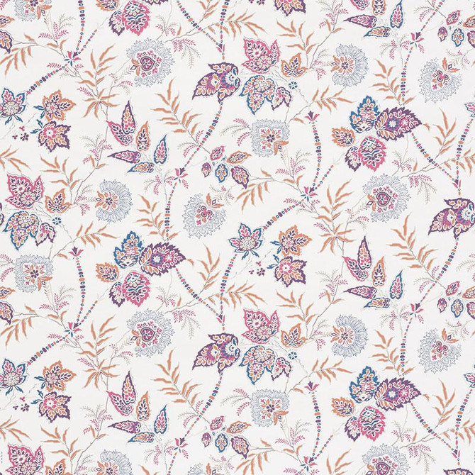 Emperor'S Vine Aubergine 5009291 by Schumacher Designer Wallpaper Ottoman Chic 13.5" - Swanky Fabrics -