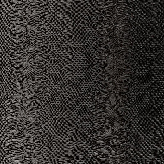 Lizard Carbon 5005841 by Schumacher Designer Wallpaper Modern Glamour 4.25" - Swanky Fabrics -