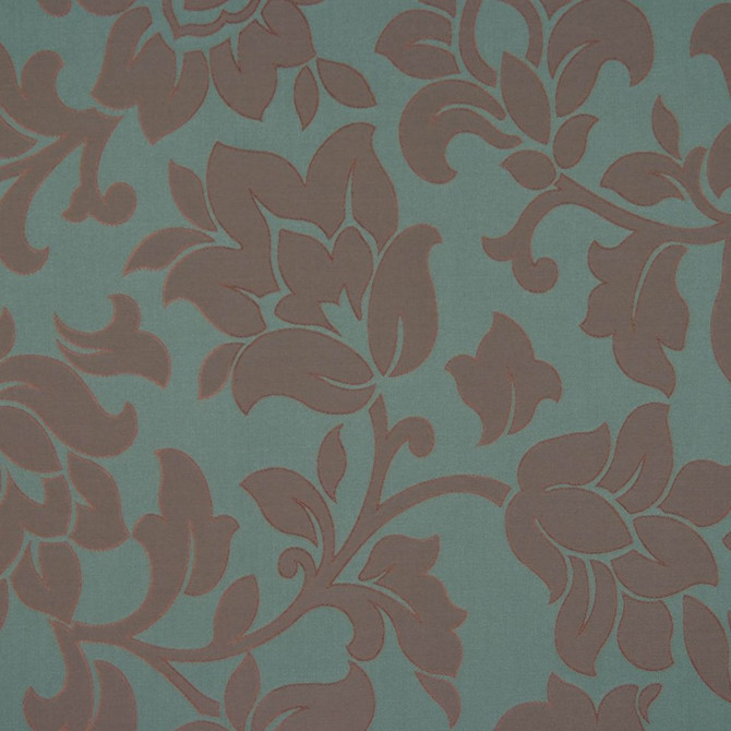 Evelyn Malachite by RM CoCo Designer Fabric Vaudeville 52% Viscose 48% Polyester See Sample 12000 Horizontal: 28.5 and Vertical: 30.5 57.38 - Swanky Fabrics -