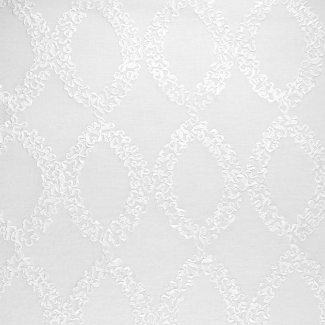 Twist And Shout White by RM CoCo Designer Fabric Natural Light - Wesco 100% Polyester See Sample 0 Horizontal: 5.75 and Vertical: 8.75 51.75 - Swanky Fabrics -
