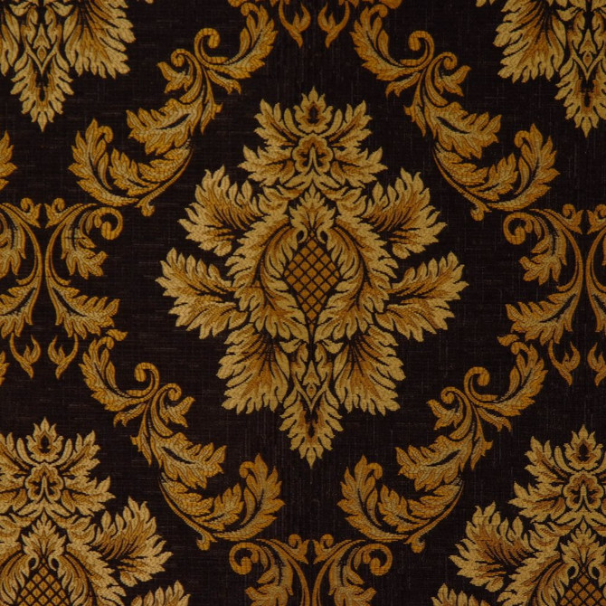 Norbury Onyx by RM CoCo Designer Fabric London Calling 100% Polyester See Sample 0 Horizontal: 14 and Vertical: 15 54 - Swanky Fabrics -