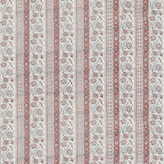 Tillington Red/ Blue by G P & J Baker Fabric G P & J Baker Fabric Tillington Red/ BlueFabric PORTOBELLO LINEN - 100% India </p><p>Repeat: H: 6.895, V: 4.728 55.16 - Fabric Carolina -