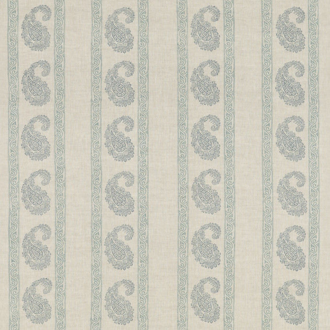 Vintage Paisley Blue by G P & J Baker Fabric G P & J Baker Fabric Vintage Paisley BlueFabric PORTOBELLO LINEN - 100% India </p><p>Repeat: H: 9.062, V: 5.516 54.372 - Fabric Carolina -