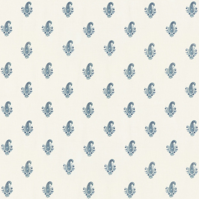 Pimlico Indigo by G P & J Baker Designer Fabric PORTOBELLO LINEN - 100% India Horizontal: 7.486 and Vertical: 7.092 52.402 - Swanky Fabrics -