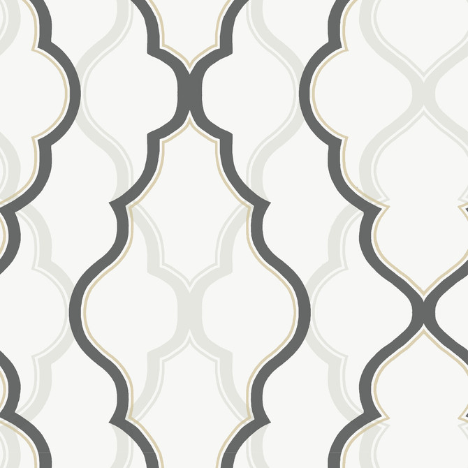 W3799-101 by Kravet Design Designer Wallcovering CANDICE OLSON COLLECTION NON WOVEN - 100% United States Horizontal: and Vertical: 25.25 27 - Swanky Fabrics -