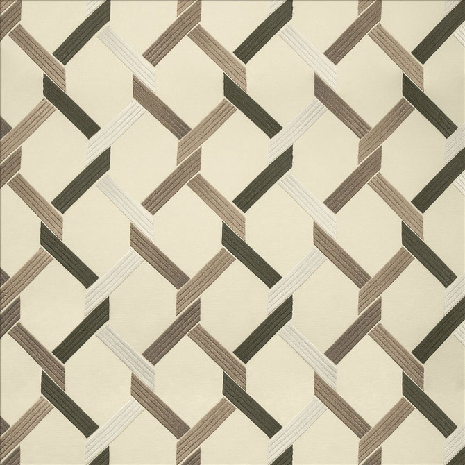 Crosswise Silver by Kasmir Designer Fabric 1466 100% Polyester
 INDIA 30,000 Wyzenbeek Double Rubs </p><p>Repeat: Horizontal: 7 4/8 inches and Vertical: 6 2/8 inches 54 - Swanky Fabrics -