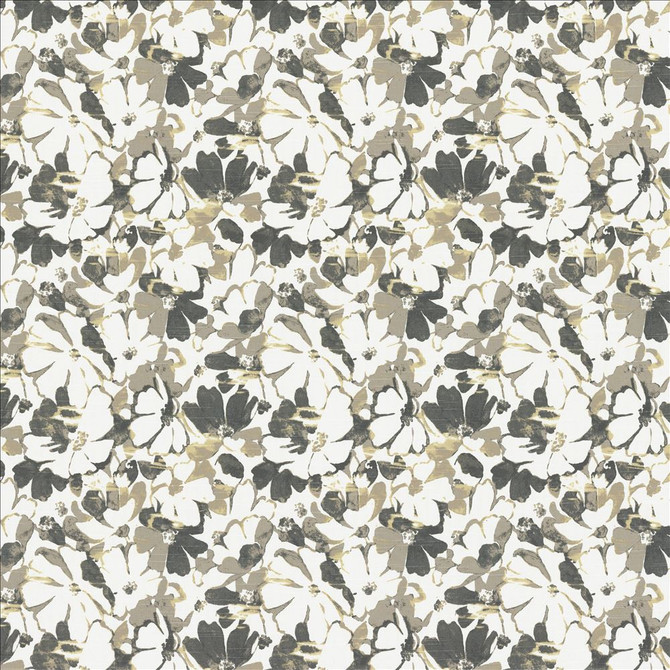 Dayflower Grey by Kasmir Designer Fabric 1466 100% Cotton
 USA 51,000 Wyzenbeek Double Rubs </p><p>Repeat: Horizontal: 13 3/8 inches and Vertical: 13 3/8 inches 54 - Swanky Fabrics -