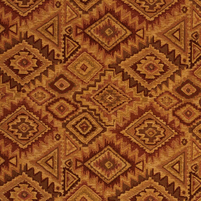 D2017 Sedona by Charlotte Designer Fabric Southwest 100% Woven Polyester Asia Exceeds 150,000 Wyzenbeek Rubs (Heavy Duty) </p><p>Repeat: Horizontal: 15" x Vertical: 15" 54 Inches - Swanky Fabrics -